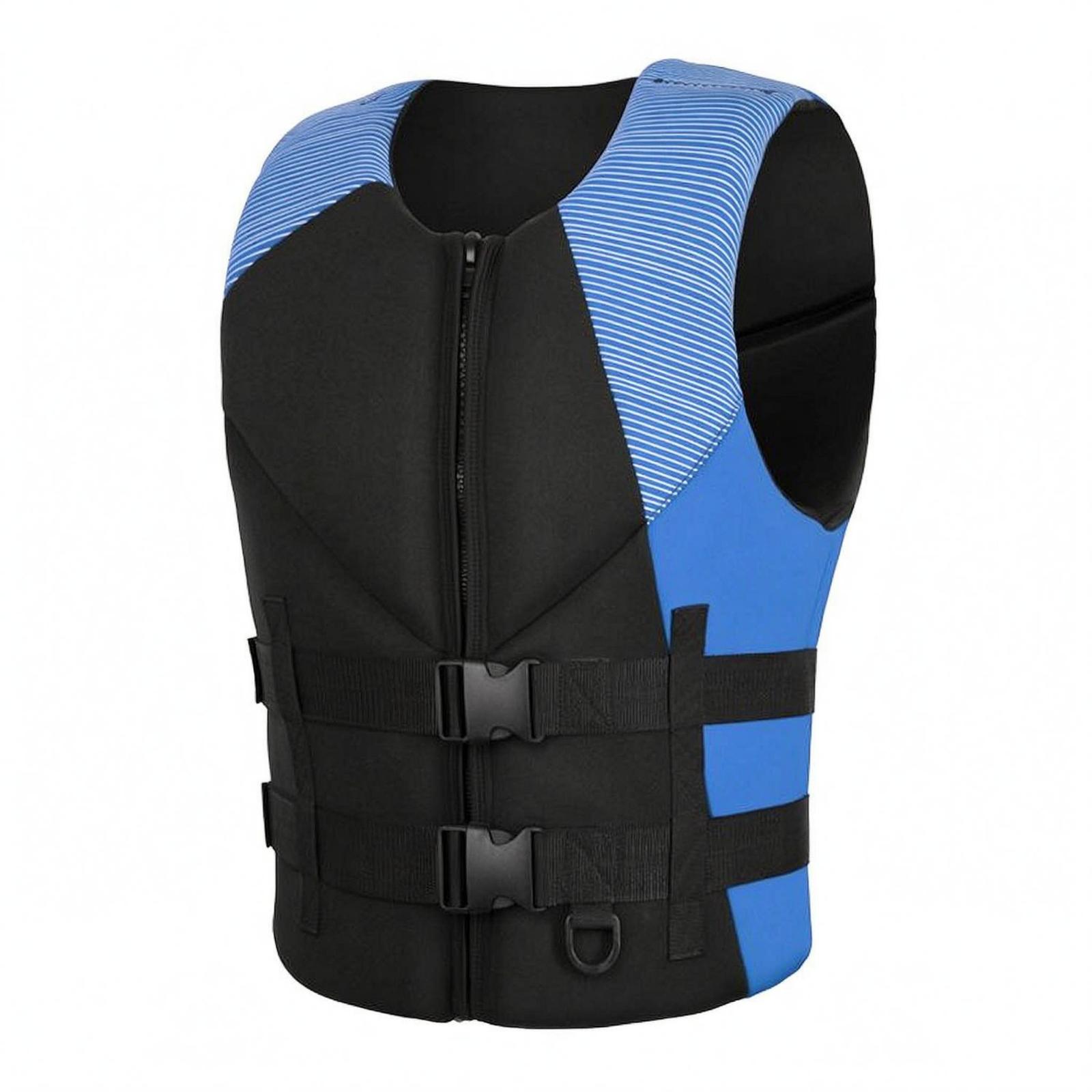 Aquatic Sports Swimming - Adult Flotation Jacket Adjustable Zipper Aquatic