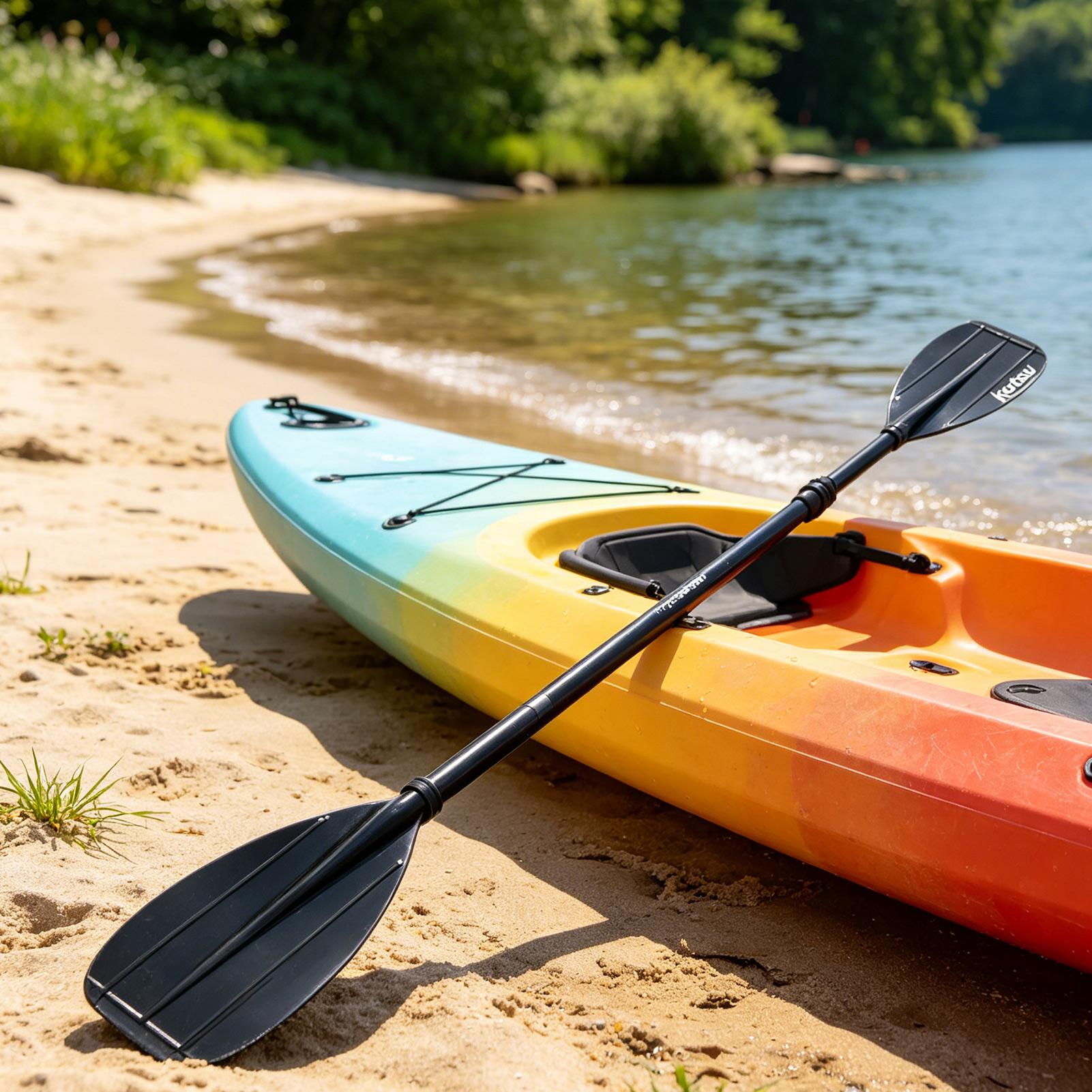 Kayak Paddle Carbon - 2-Section Carbon Fiber Kayak Paddle Lightweight