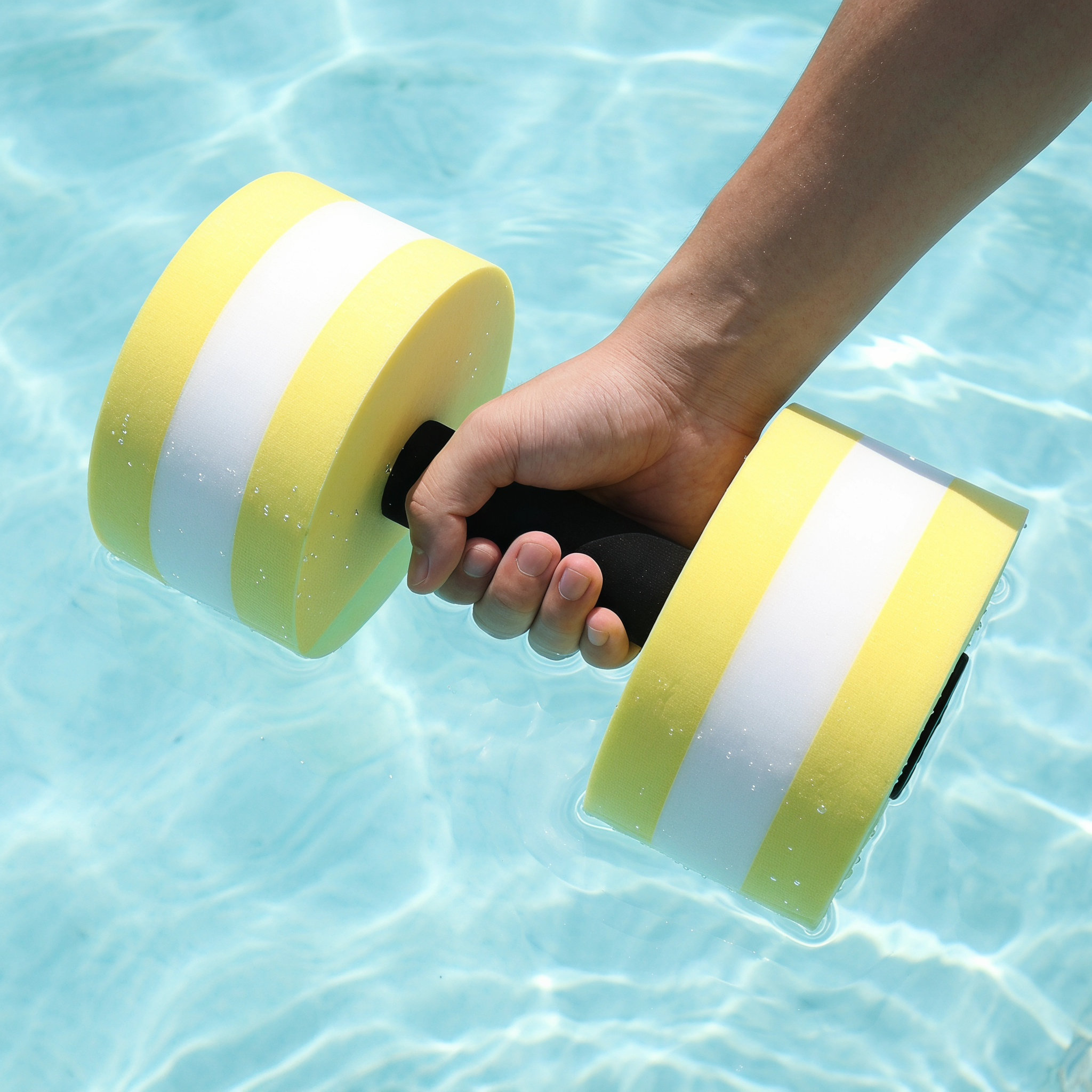 2Pcs Eva Water Floating Dumbbe - Aquatic Aerobics ulasan dan harga