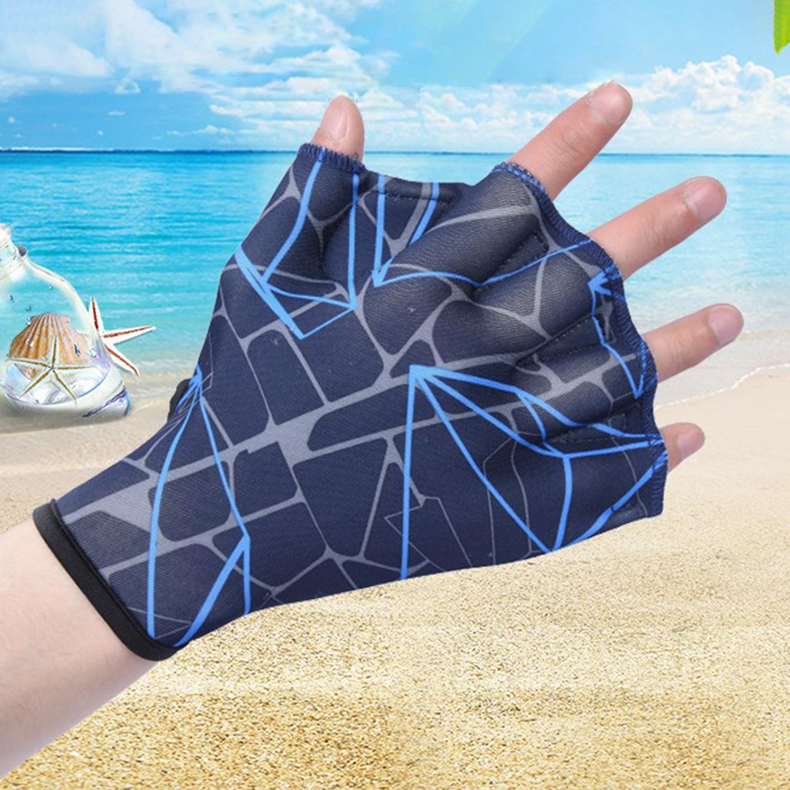 Professional Swimming Gloves U - Aquatic Sports Swimming ulasan dan harga