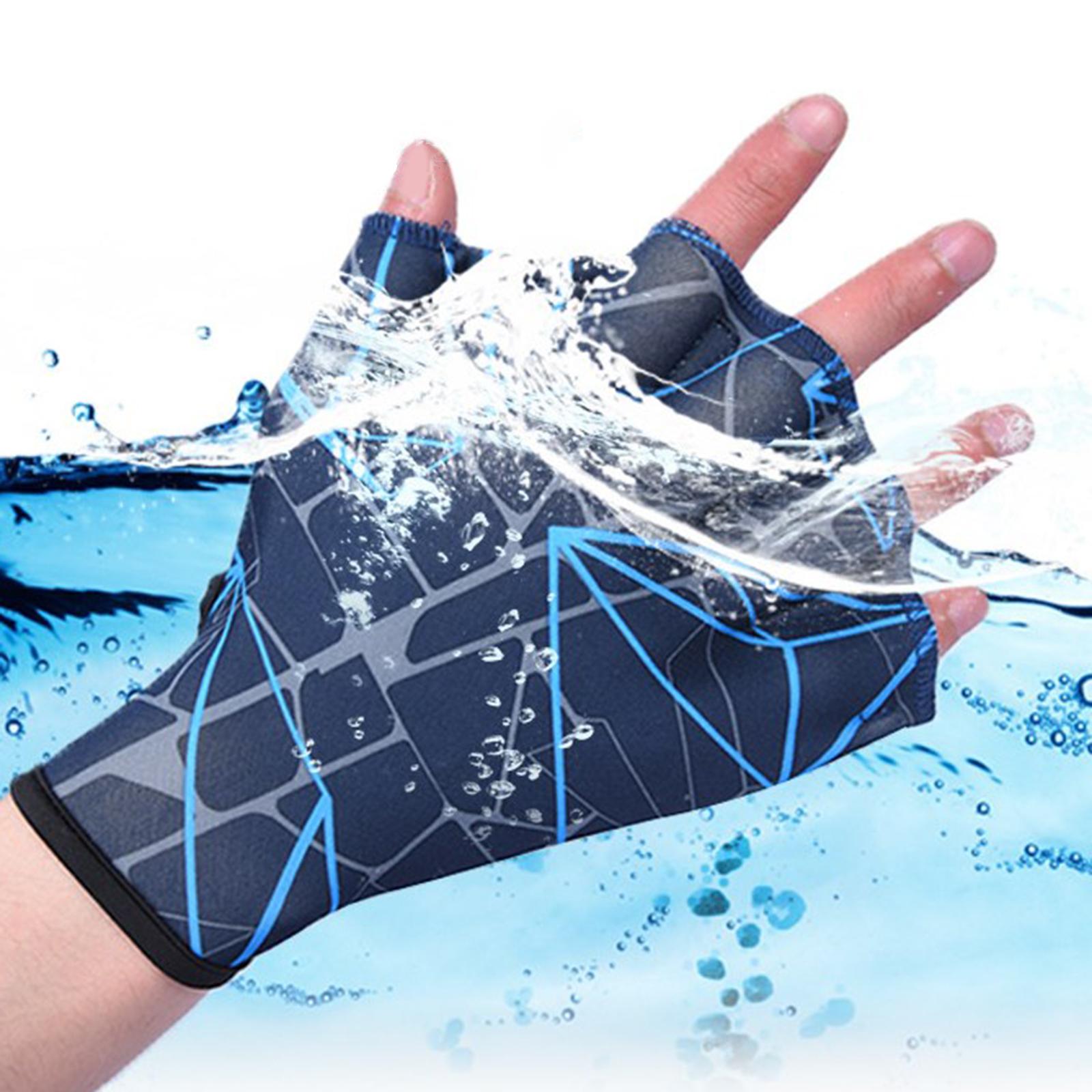 Professional Swimming Gloves U - Aquatic Sports Swimming ulasan dan harga