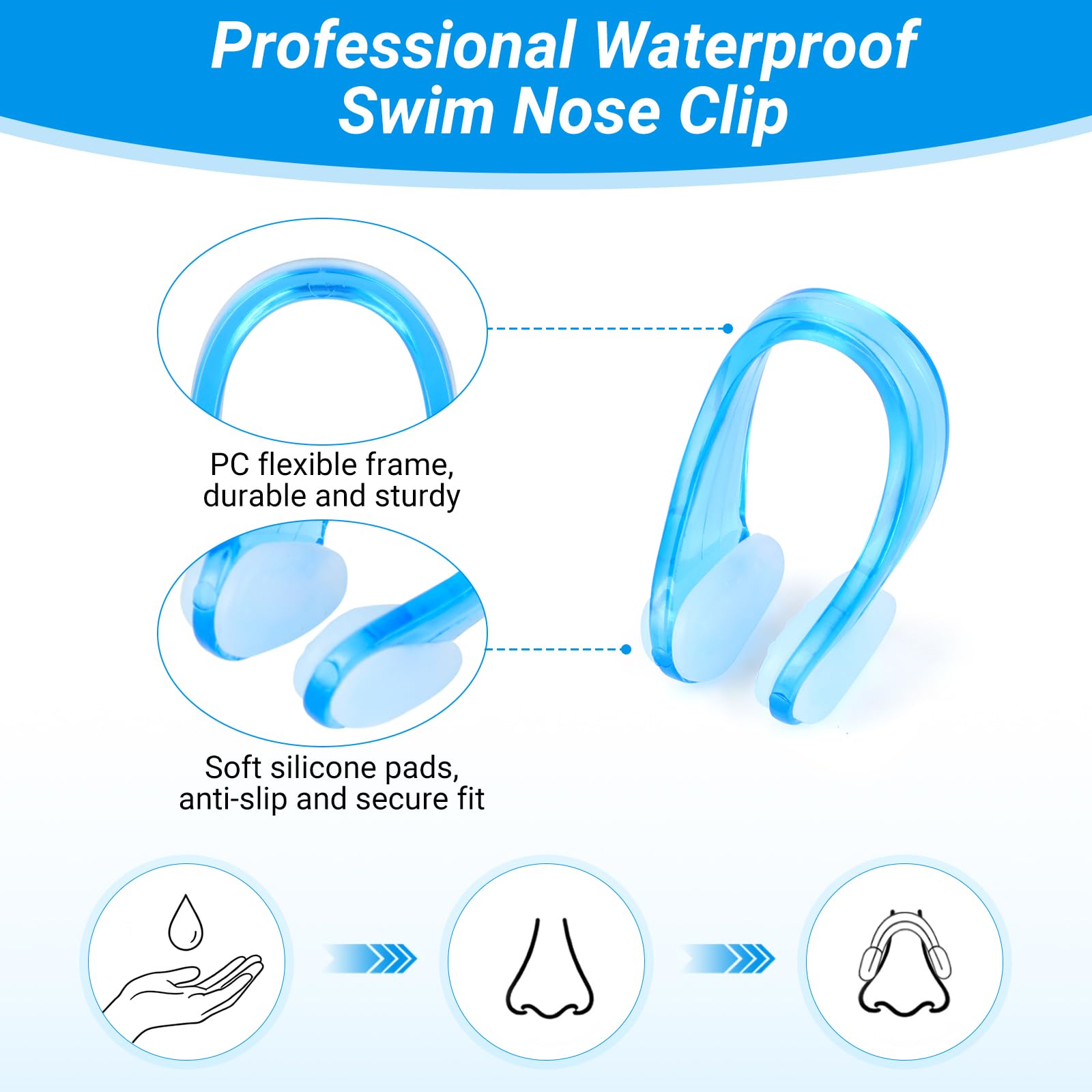 Waterproof Silicone Swimming N - Aquatic Sports Swimming ulasan dan harga