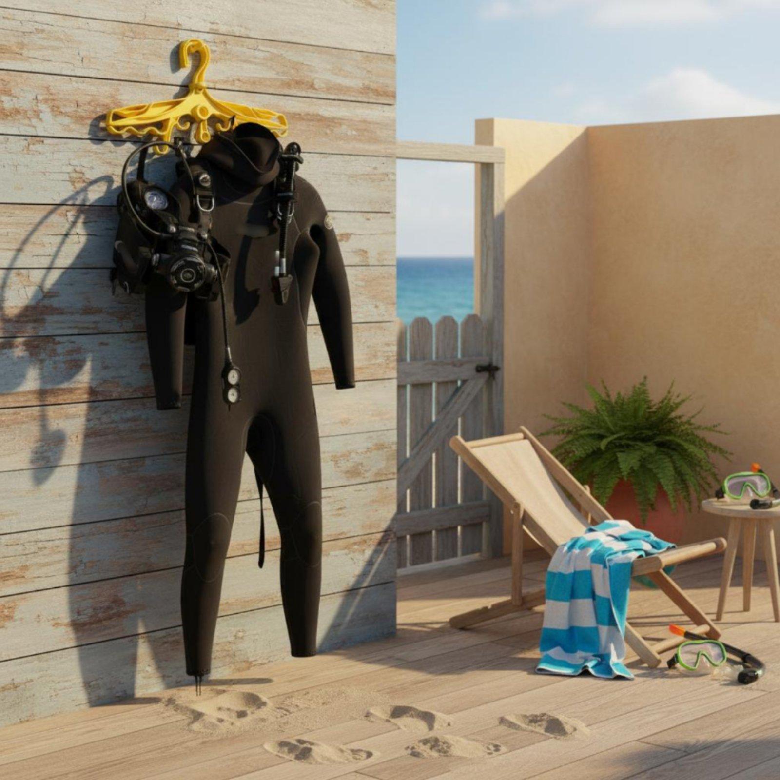 Plastic Diving Hanger with Eig - Aquatic Sports And Scuba ulasan dan harga