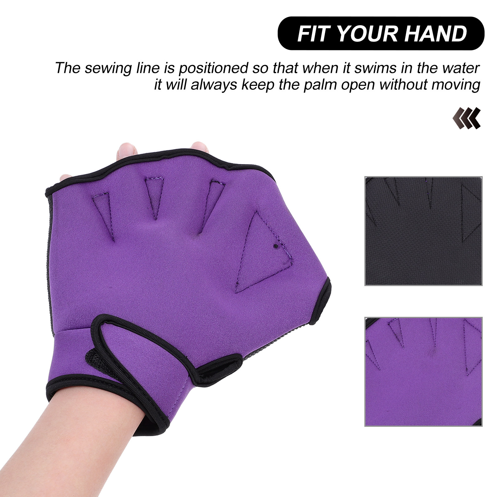 1Pair Water Gloves Nylon Swim  - Aquatic Sports And Scuba ulasan dan harga