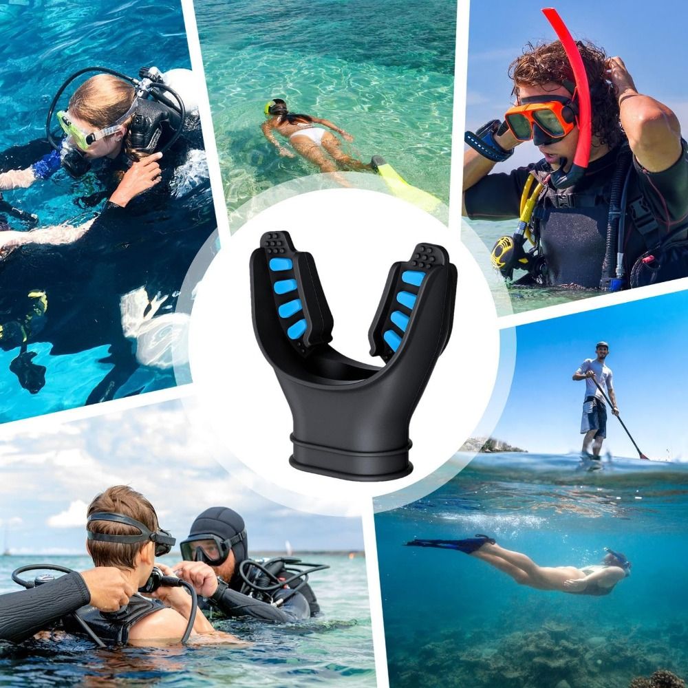 Silicone Scuba Diving Mouthpie - Aquatic Diving ulasan dan harga