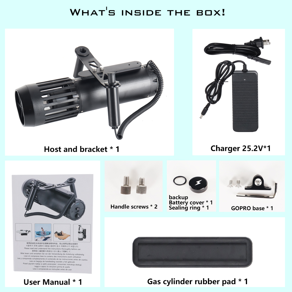 DCCMS Underwater Scooter Divin - Aquatic Diving ulasan dan harga