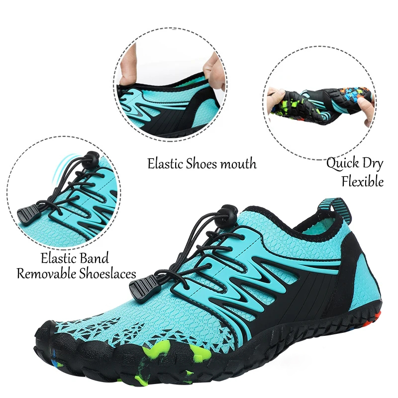 Unisex Water Shoes Quick-Dry A - Aquatic Sports Shoes ulasan dan harga
