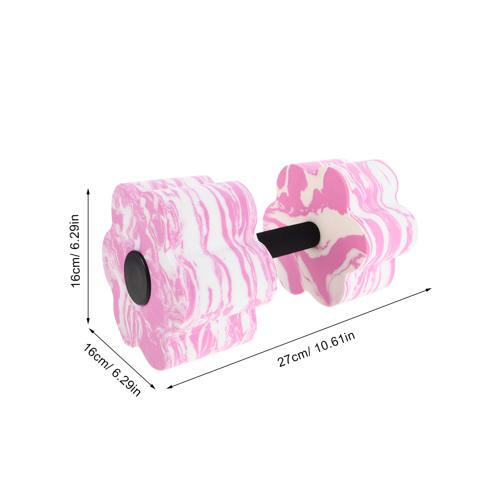 1Pair Aqua Dumbbells for Water - Aquatic Aerobics ulasan dan harga