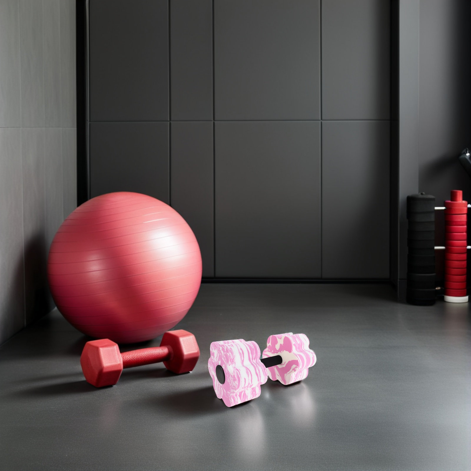 1Pair Aqua Dumbbells for Water - Aquatic Aerobics ulasan dan harga
