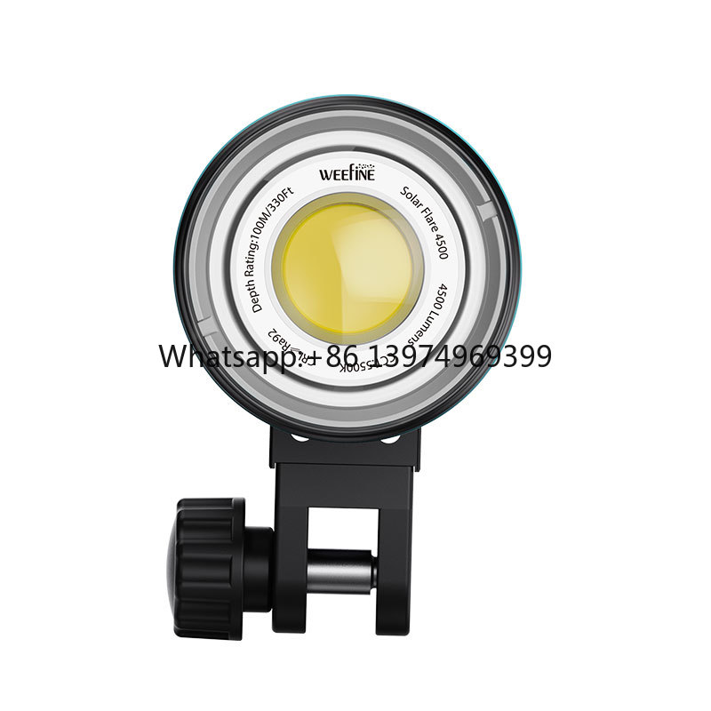WEEFINE  SolarFlare 4500 WF102 - Underwater Flashlight ulasan dan harga