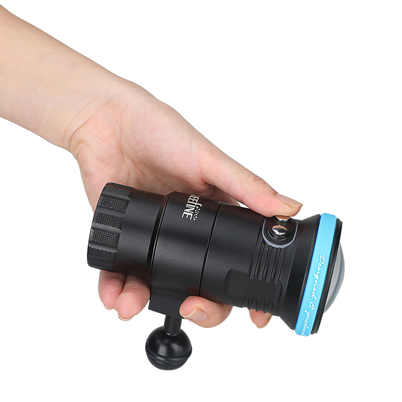 WEEFINE  SolarFlare 4500 WF102 - Underwater Flashlight ulasan dan harga